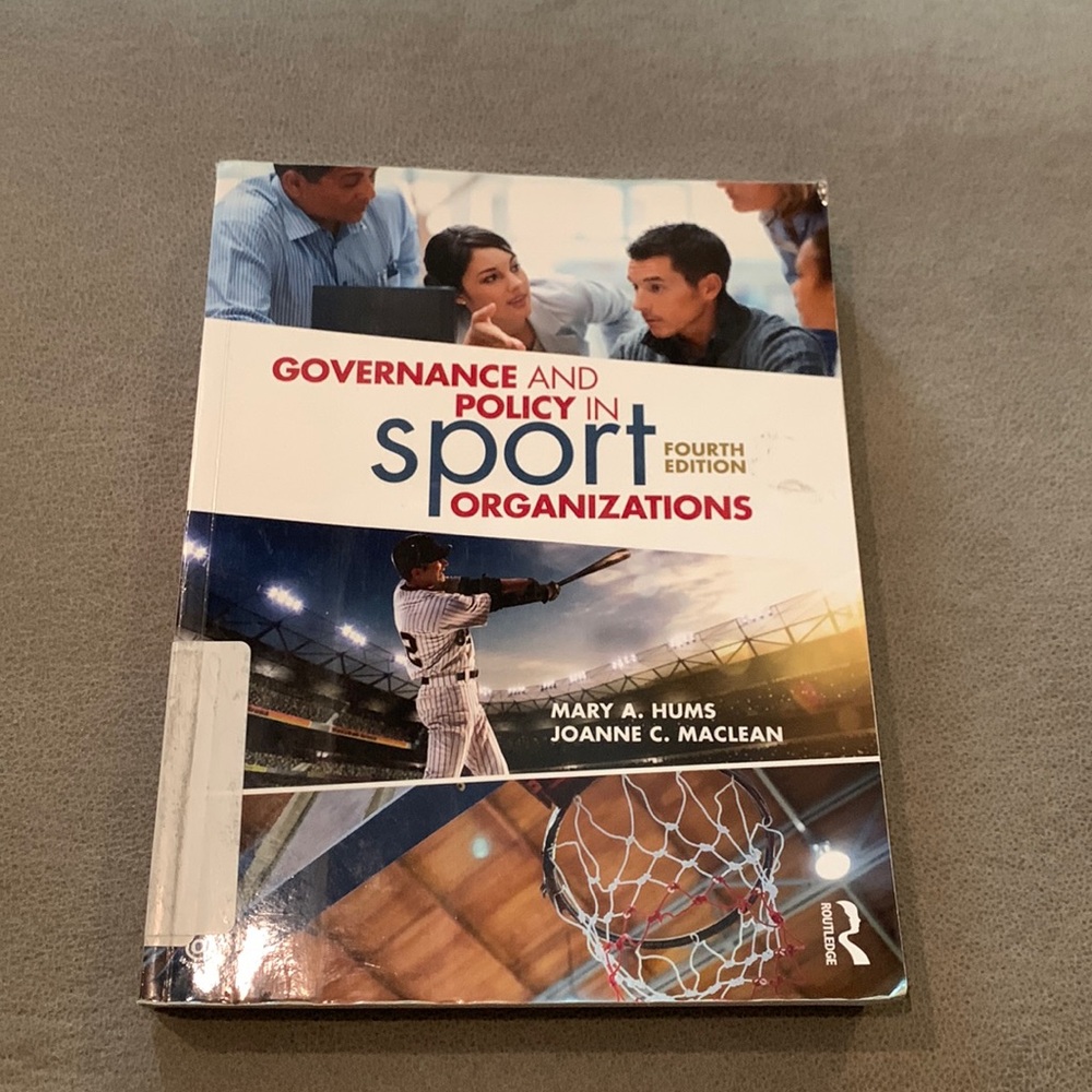 Governance and Policy in Sport Organizations Book